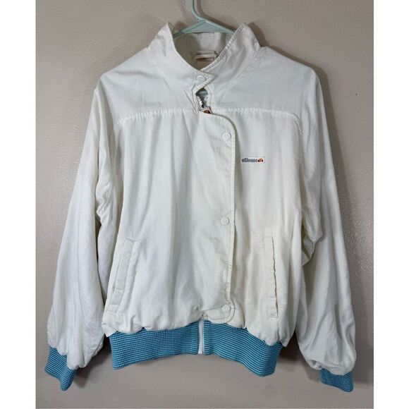 Vintage 1990’s  Ellesse Lined Tennis Style Women's Jacket XS/S Made in the USA - Picture 1 of 16